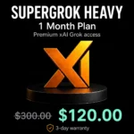 SuperGrok Heavy 1 Month Plan — $120